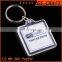 New design cheap retailmap plastic key chain