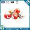 Promotional wholesale ball shape christmas gifts tin box with tag