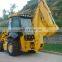 Monoblock High quality 4wd whole frame Backhoe loader 388