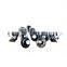 PU foam spraying valve with black cap