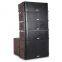 double 8 inch line array speaker system LA208