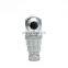 Flat face 90 degrees type quick connect coupler for car washing machine for hot sale