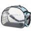 Amazon Hot Sell Outdoor Bubble Transparent Pet Bag Cage Cute Foldable Carry Dog Bag