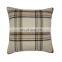 Wholesale Decorative Texture Natural Herringbone Thick Plaid Pillow Cushion Cover for Harvest