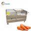 SUS304 potato cutting machine carrots peeling and washing machine