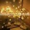 Lovely Star Heart Model LED Night String Light Rattan Woven Warm White Light For Home Decoration