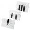 Touch Switch Plates Tempered Glass Panel in Various Specifications