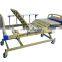 Manual three function hospital bed three crank hospital bed four function hospital bed