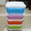4 tier removable plastic storage drawer, plastic storage cabinet