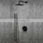 HM004 Round luxury SET HANDHELD MATTE washroom hotel shower set bathroom shower