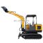 Competitive price High productivity Crawler 0.8 ton 1 ton hydraulic small digger machine mini excavator