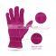 HANDLANDY Durability Flexible Pink Yard Work Safety Rose Pruning Gloves,Cowhide Leather Gardening Gloves For Women