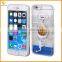 high quality clear flow liquid crystal case for iphone 6