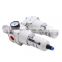 AC5010-10D AC Series Air Source Treatment Press Gauge Filter Regulator And Lubricator Pneumatic FRL Units With Auto Drain