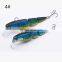 Fishing lures Hard Baits Floating Minnow Artificial Wobblers Crankbait 3D Eyes 3 Sections  Multi-section Pesca Isca Lure