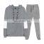 Wholesale Bespoke Logo Fall 2020 men's HOODIE + trousers hip hop casual men's sports hoodie set