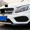 Labio delantero Factory Directly Supply Car Front Bumper Splitter Lip For Benz GLC X253 2016-2019