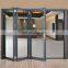 Customized Aluminum Alloy Thermal Break Folding Tempered Glass Doors