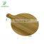 Awesome Acacia Round Pizza Serving Chopping Board Cutting block with Handle