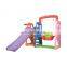 Plastic baby swing and slide