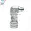China made 3/4-16 UNF thread 90 degree  Male connection  steel quick coupling for skid steer loader