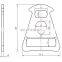 OEM metal rope buckle