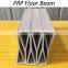 FRP floor beam FRP beam with high strength and light weight pig farm used support beam