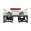 Powered engine wood chipper shredder double shaft tire shredder tyre crusher small tire shredder