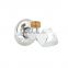 LIRLEE Durable Factory Price Full Turn Bathroom brass angle globe valve 1/2