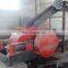 Manganese steel slag salt small mini double teeth roller crusher factory price