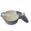 Cast iron ceramic non stick fry pan healthy cookware set