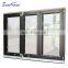 Australia standard hot sale folding patio windows aluminum interior bifold window for apartment