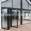 Folding sliding door system aluminum double glazed glass folding door bifold doors aluminium folding patio