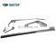 Exterior Car Headlight Trim ABS Material Moulding Trim for Prado FJ150 2018 Car Headlight Molding Trim