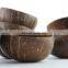 Handcrafted 100% Natural Coconut Bowl Wholesale in bulk coconut salad bowl made in Vietnam