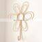 Best Seller Rattan Flower Wall Hook Wall Decoration Vintage wicker hanger Wholesale Vietnam Supplier