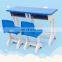 Environment protection plastic study table and chair set for kids