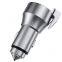 Mini Portable 17W high-quality Rescue life-saving dual usb quick car charger
