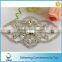 glitter crystal rhinestone applique for lady dress
