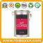 Customized Airtight Coffee Tin Box With Plug Lid and Flush Appearance