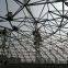 Prefabricated Long Span Galvanized Steel Space Frame Structure Coal Yard Storage Coal Storage Shed