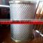 refillable filter cartridge, filter element,pleated filter cartridge in 316 s.s mesh