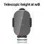 Magnetic wireless charger three-axis automatic induction car 15W wireless charging stand for iPhone 15 14 13 12 pro max