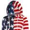 Ladies Girl Onesie USA American Flag Star All One Micro Fleece Adult Jumpsuit Pyjamas                        
                                                Quality Choice