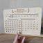 Customized Wooden Calendar DIY Handmade Home