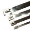 ball-lock type self locking stainless steel cable ties