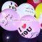 2015 hot selling flashing led ballon for promotion