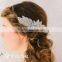 Pearl Crystal Flower Handmade Hair Comb Hairband Fashion Bridal Accessories Wedding Hair Jewelry Valentine's Day Gift