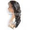 Wholesale Brazilian Human Hair Front Lace Wig, Cheap Long Body Wave Lace Wig With Baby Hair