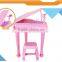 plastic electrical musical princess piano toy for kids